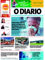 Capa do Jornal O Diário